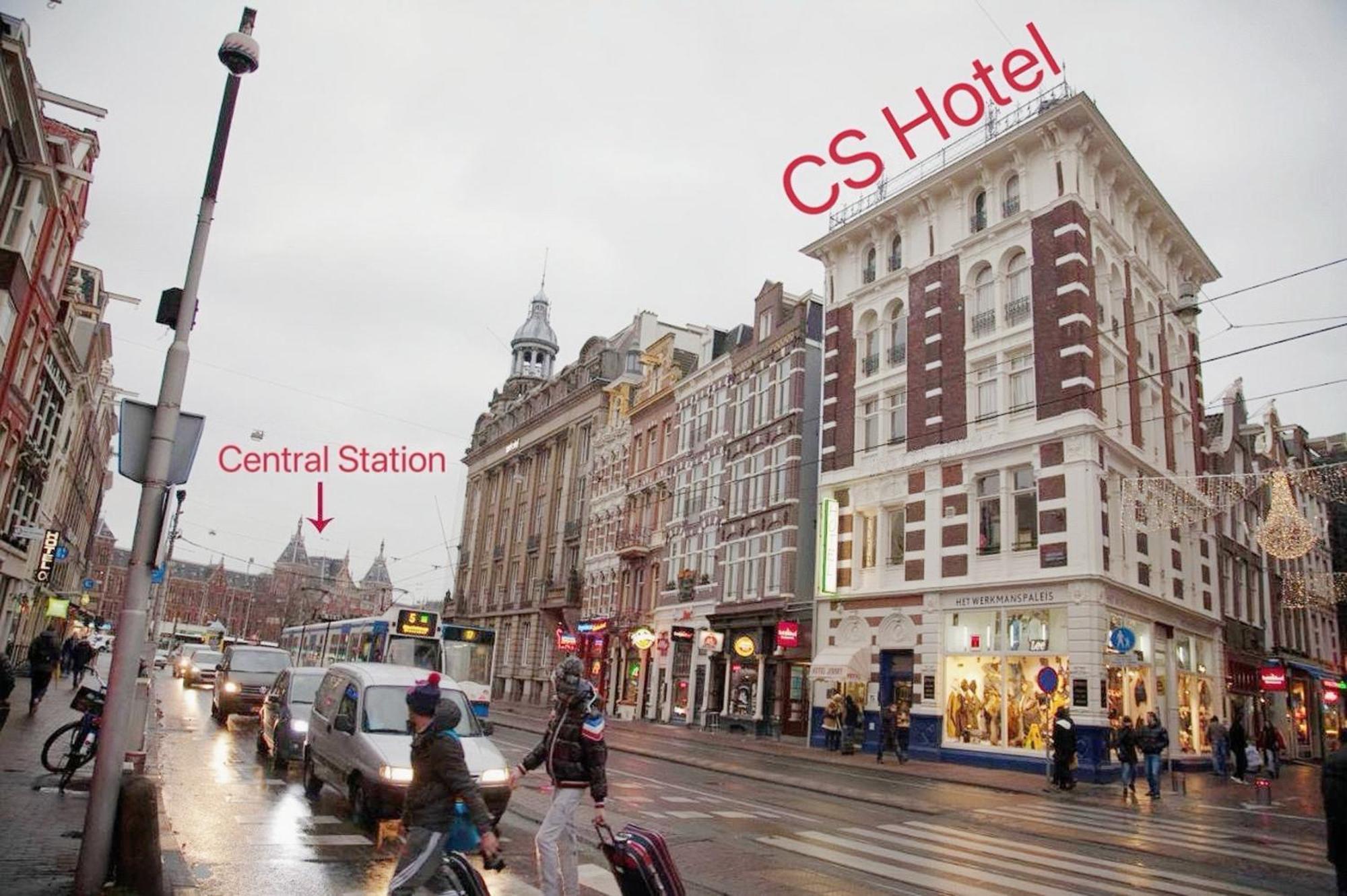 Cs Hotel Амстердам Экстерьер фото